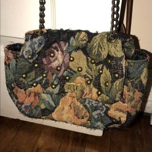 vintage flower purse